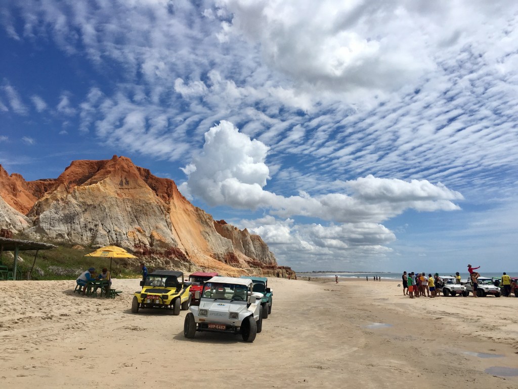 Morro Branco & the beaches south of Fortaleza, Brazil – Stunning red